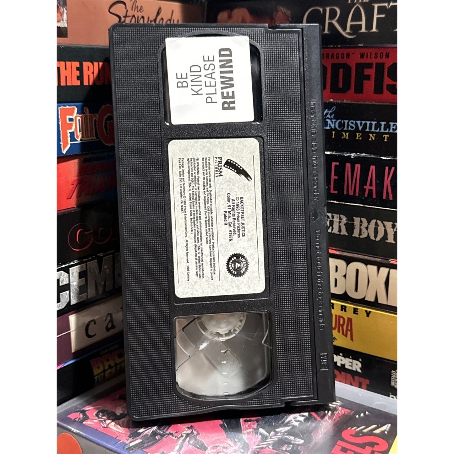 Backstreet Justice - VHS Used
