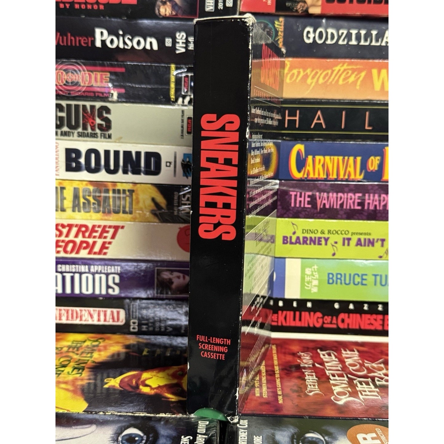 Sneakers Promo Screener - VHS Used