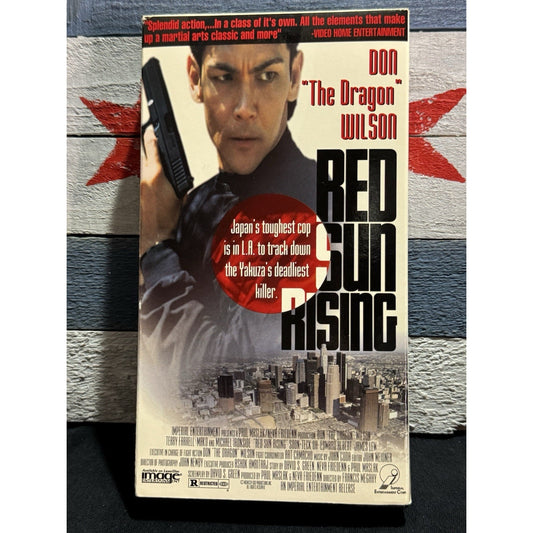 Red Sun Rising Promo Screener - VHS Used