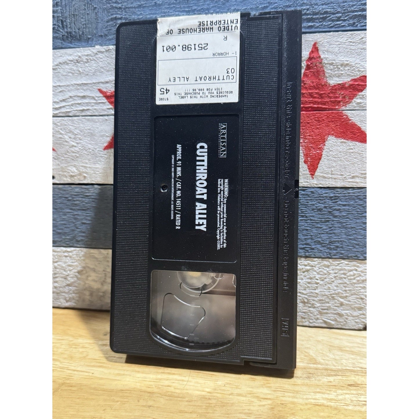 Cutthroat Alley - VHS Used