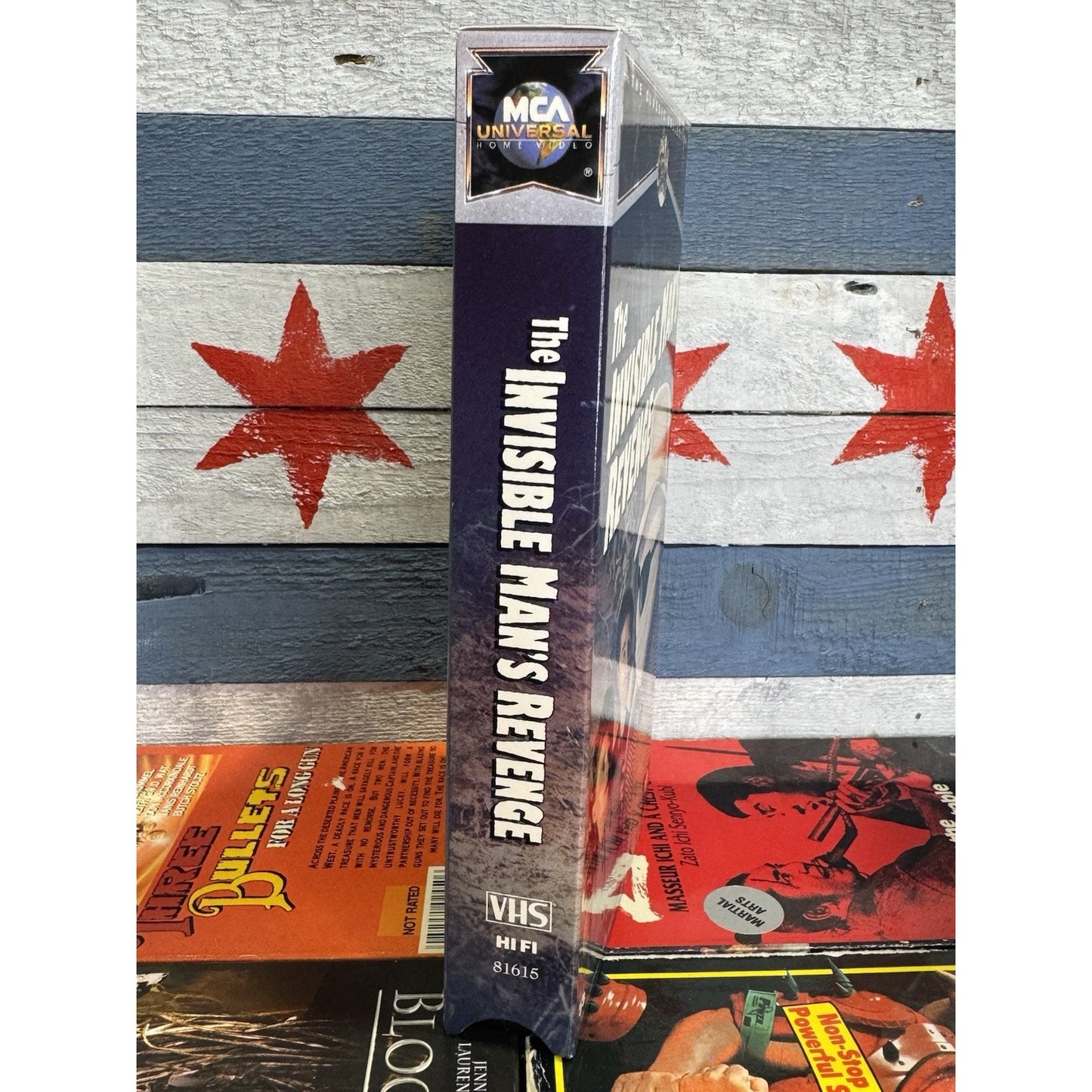 The Invisible Mans Revenge - VHS Used