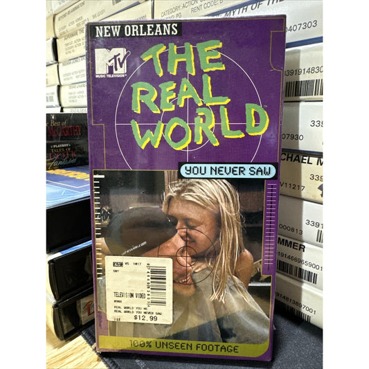 MTV's The Real World You Never Saw : New Orleans - VHS