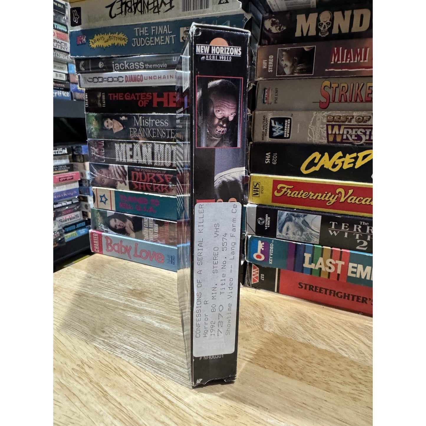 Confessions Of A Serial Killer Horror - VHS Used