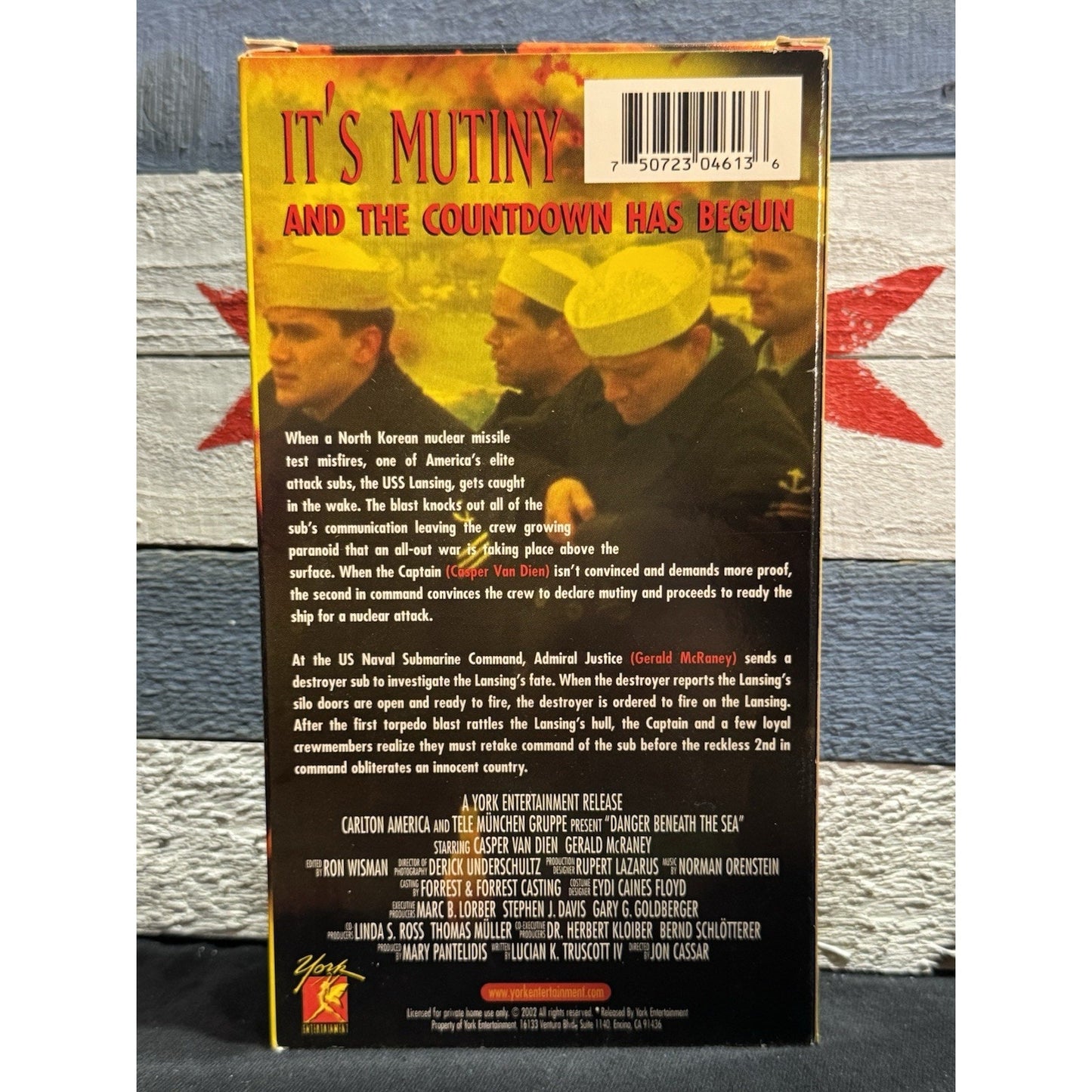 Danger Beneath The Sea - VHS Used