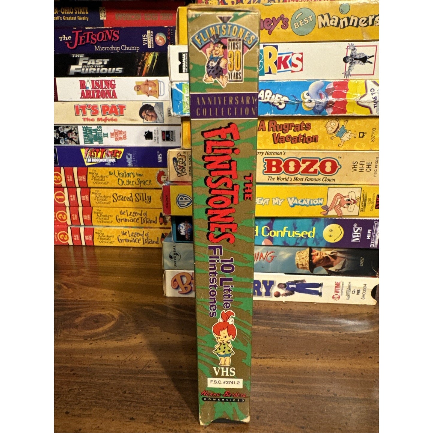 The Flintstones : 10 Ten Little Flintstones - VHS Used