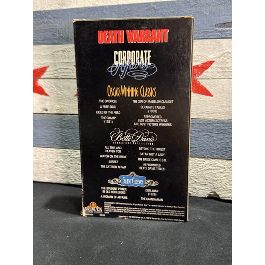 Death Warrant Screener - VHS Used