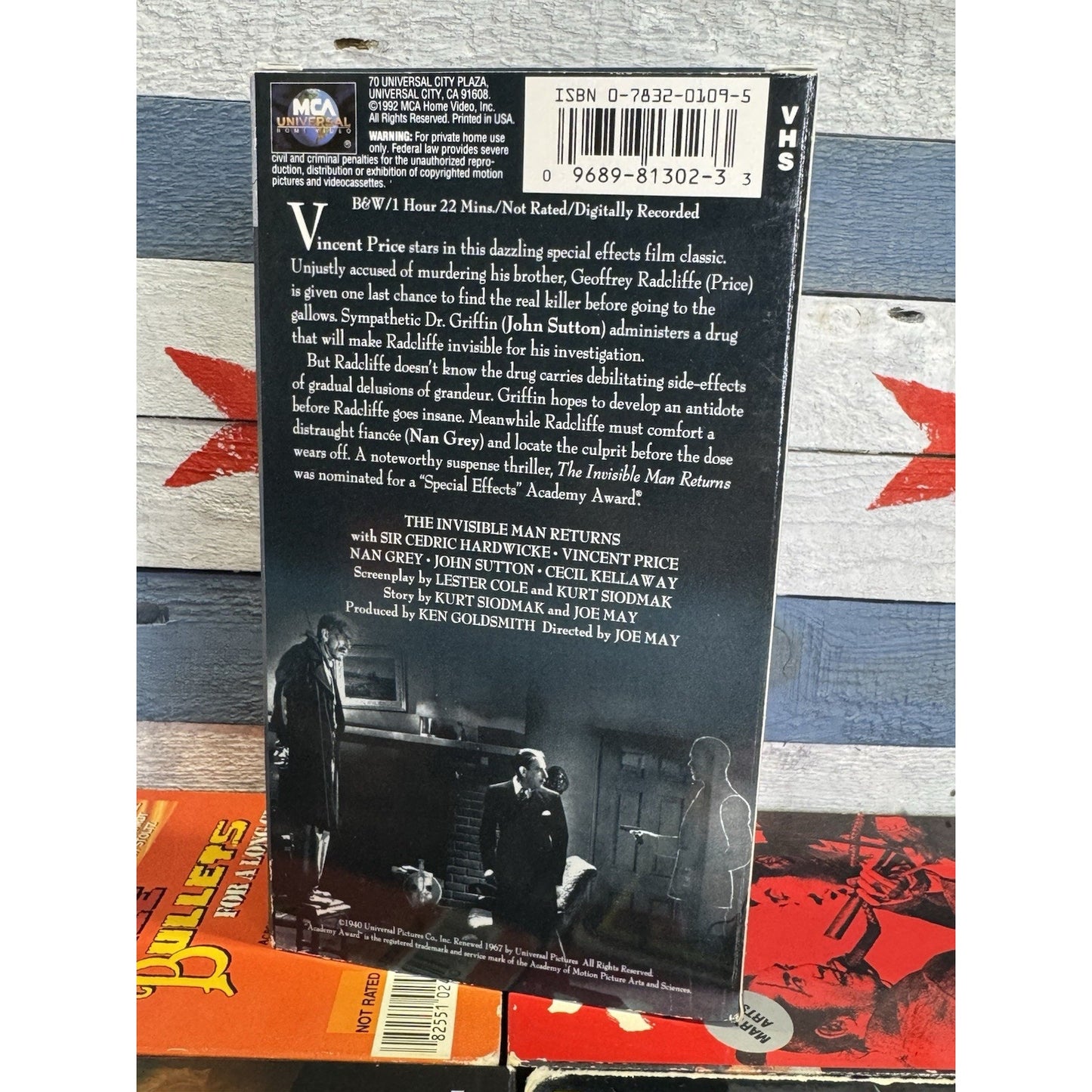 The Invisible Man Returns - VHS Used