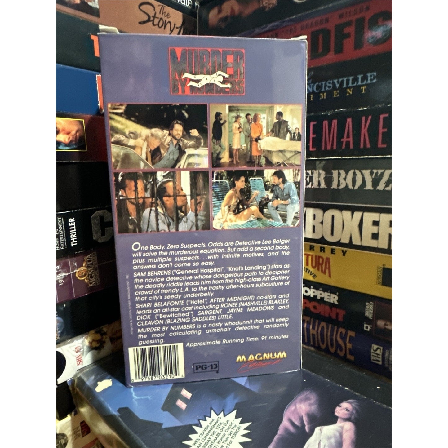 Murder By Numbers - VHS Used