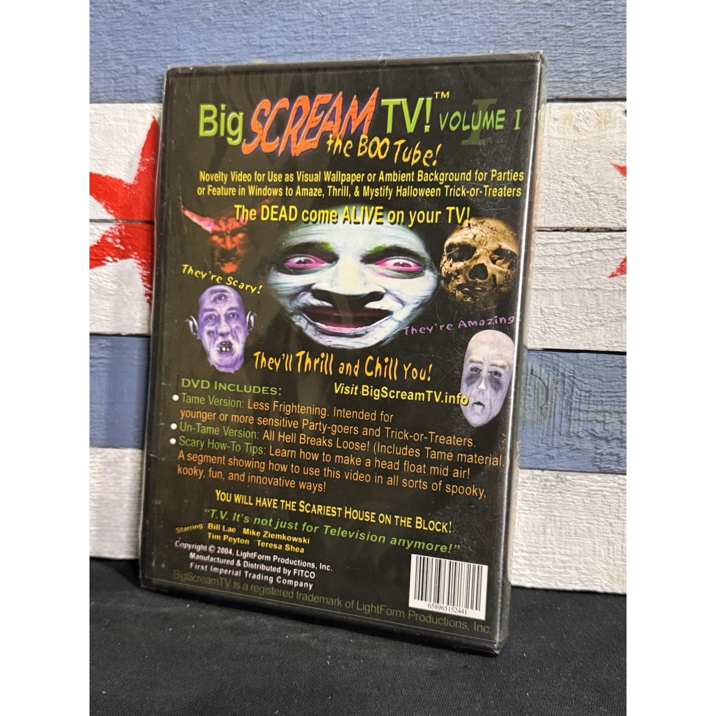 BIG SCREAM TV Volume 1 Halloween Haunted Hologram Illusions - DVD