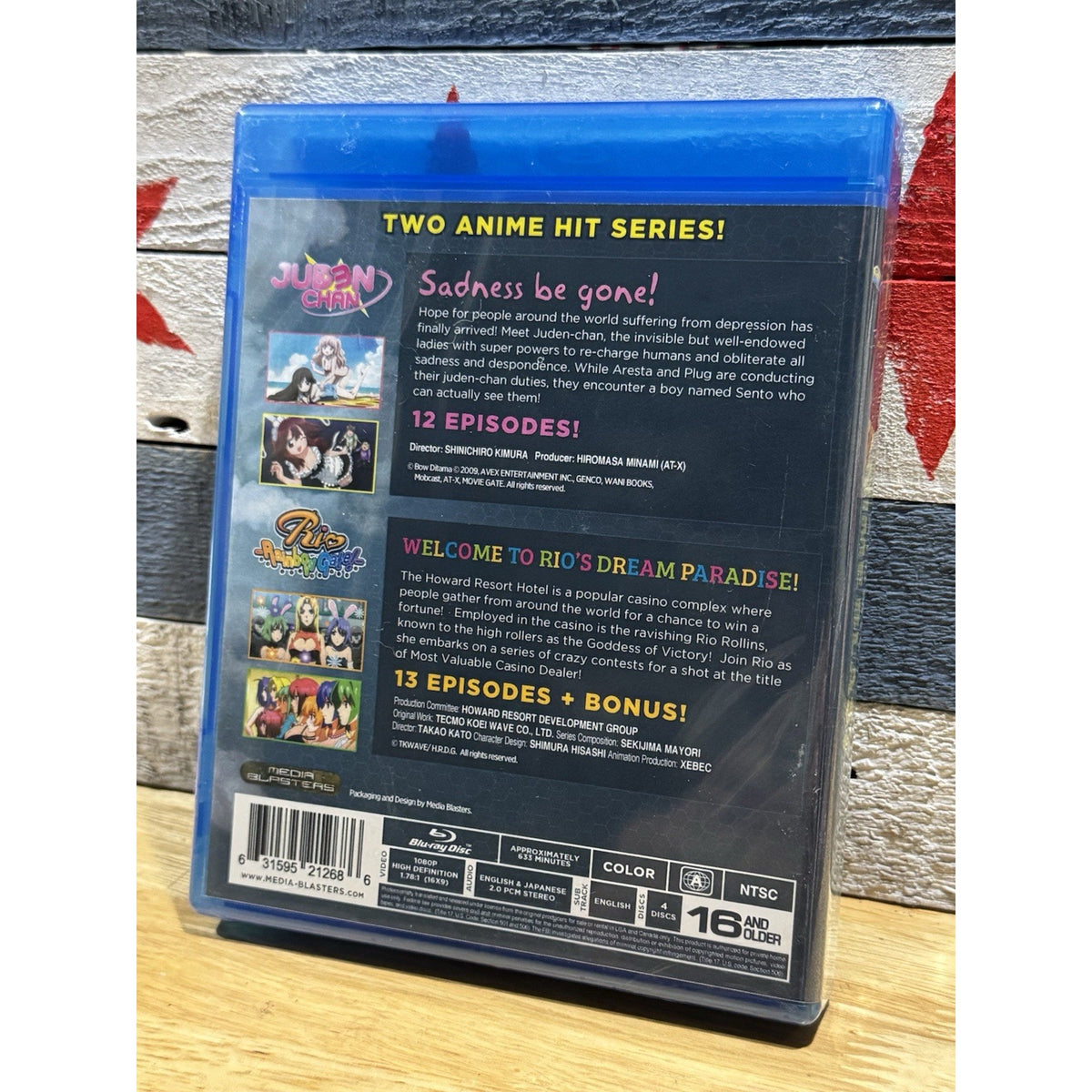 Atomic Anime Blast #1: Juden Chan/ Rio Rainbow Gate - Blu Ray