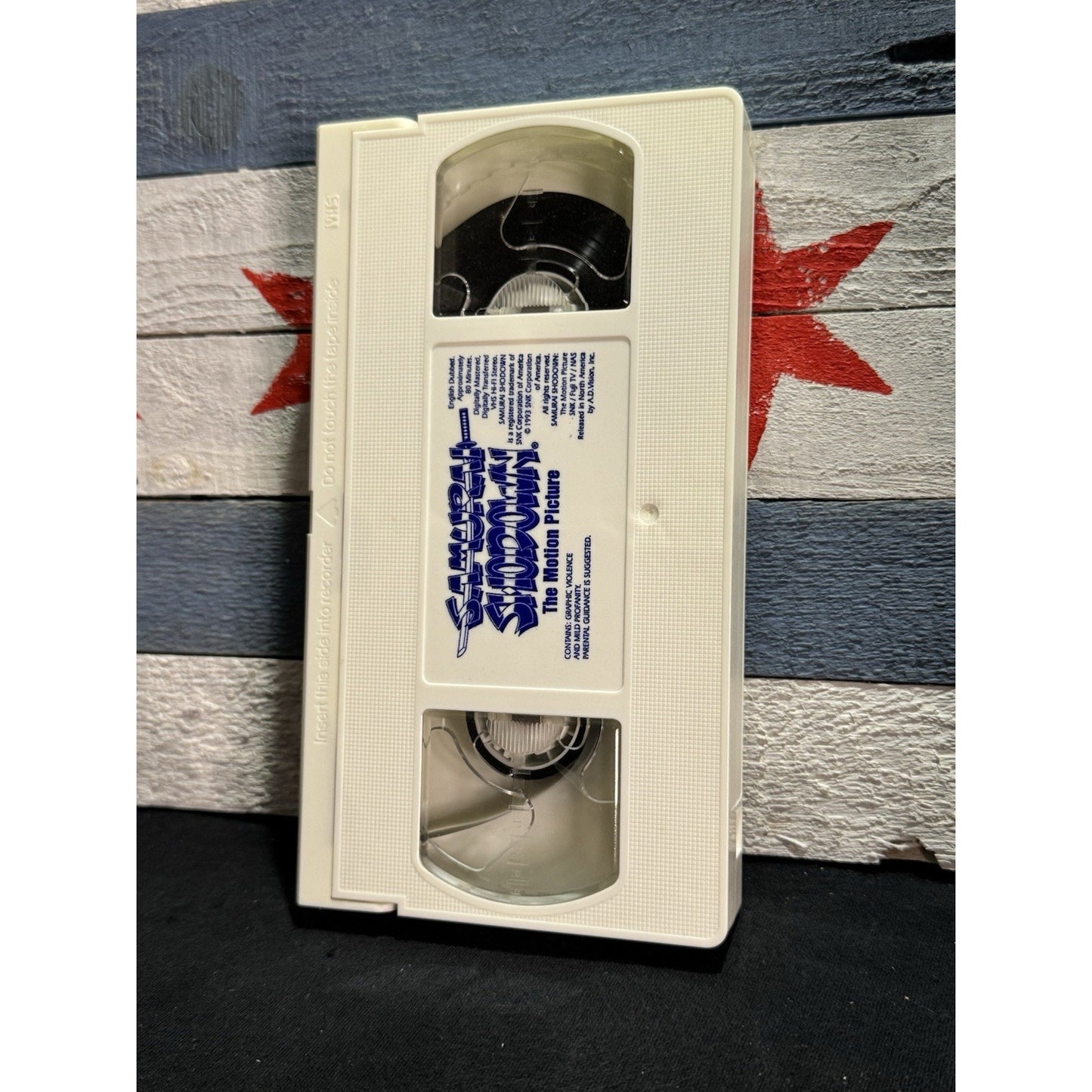 Samurai Showdown The Motion Picture - VHS Used