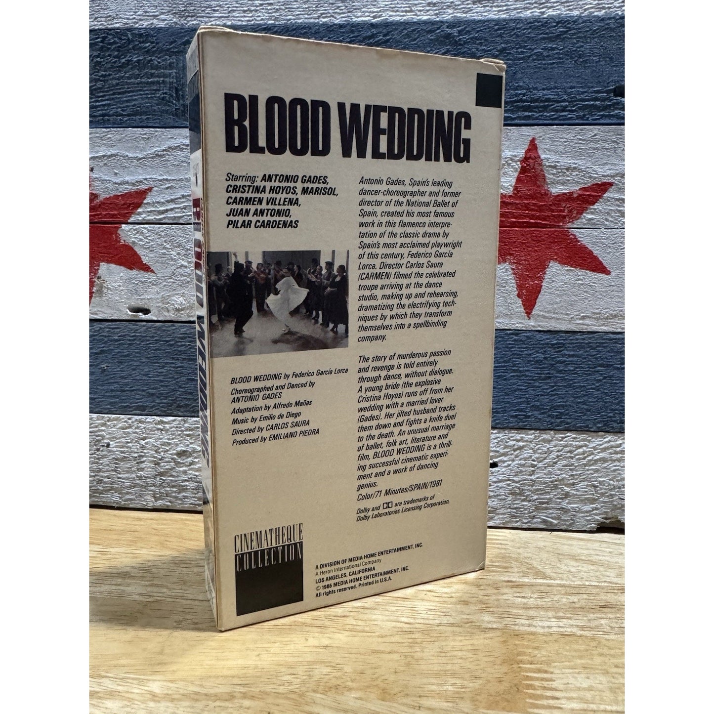 Carlos Saura's Blood Wedding - VHS Used