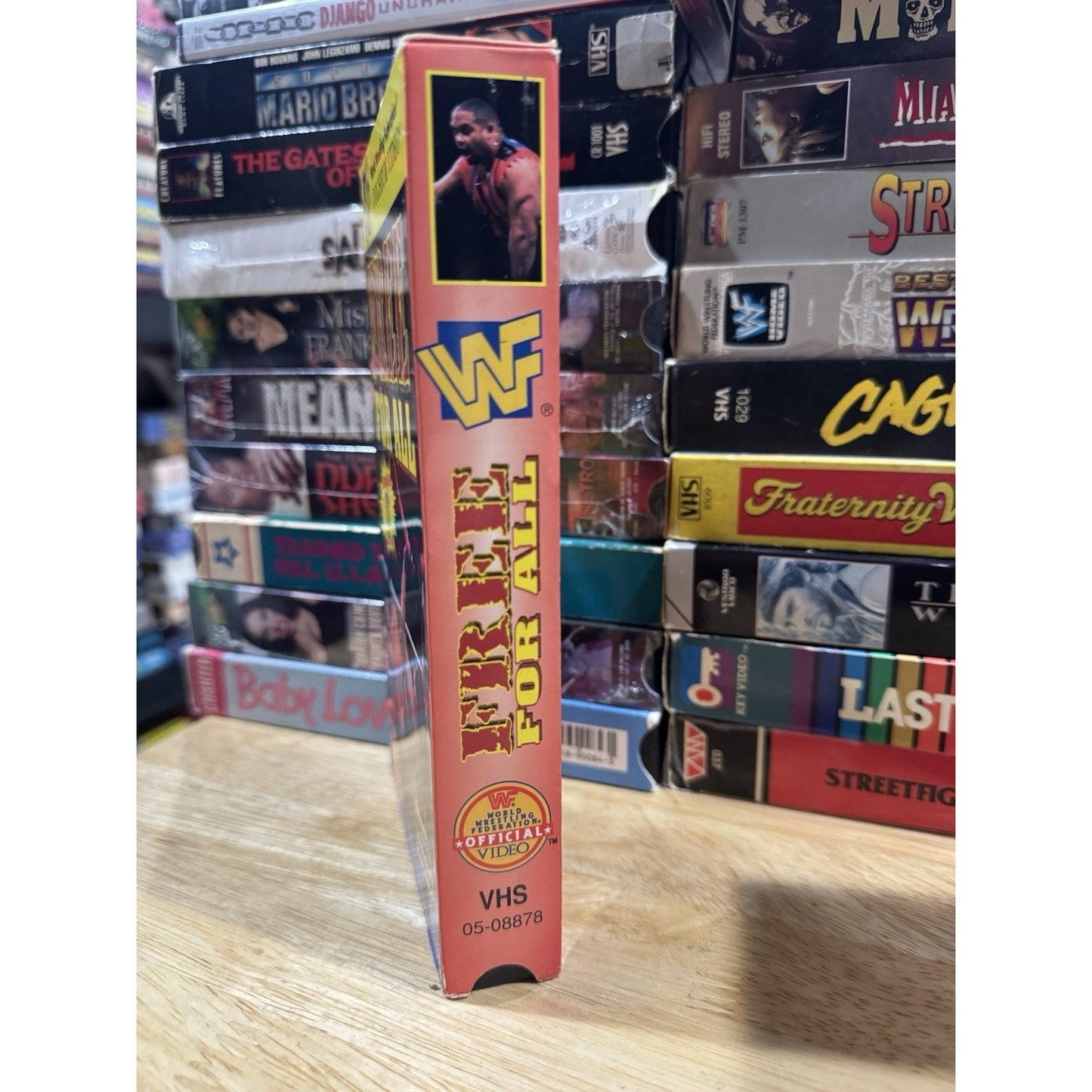WWF Free For All - VHS Used