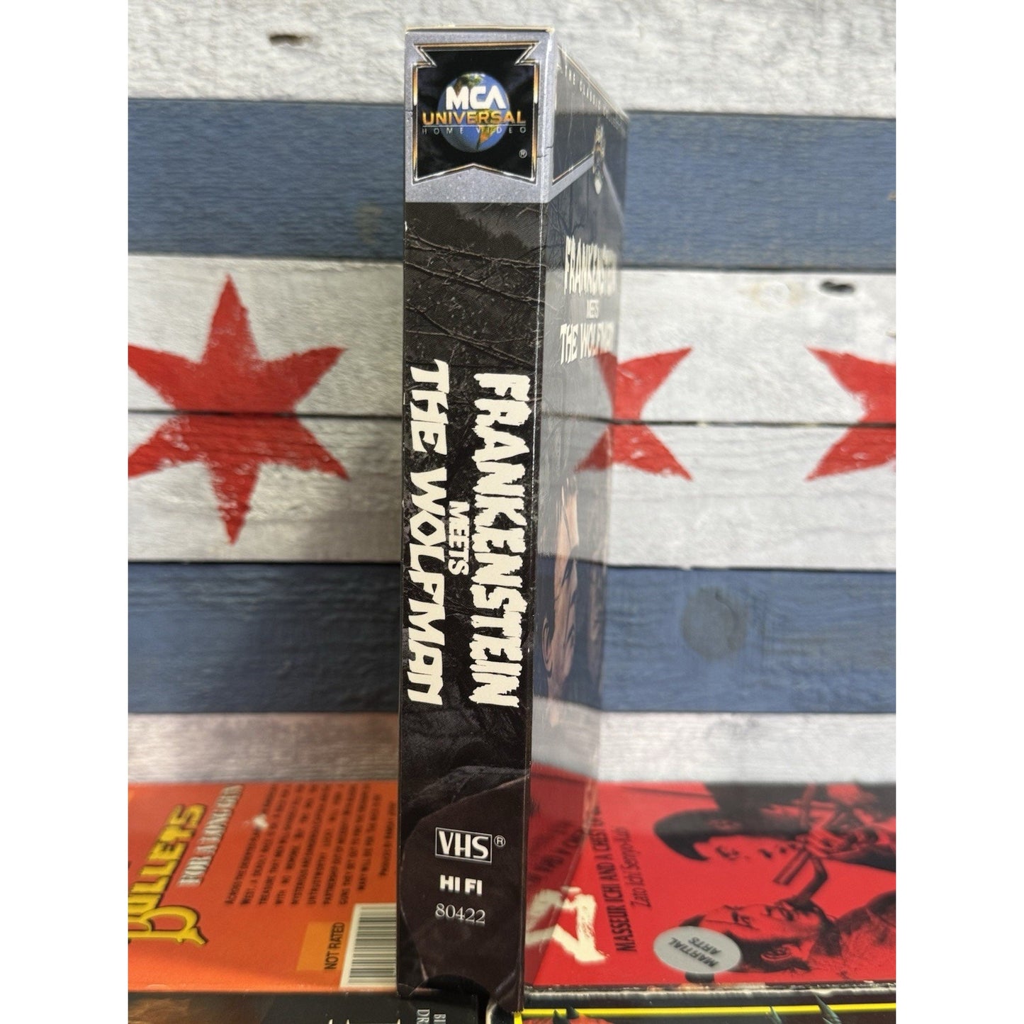 Frankenstein Meets The Wolfman - VHS Used