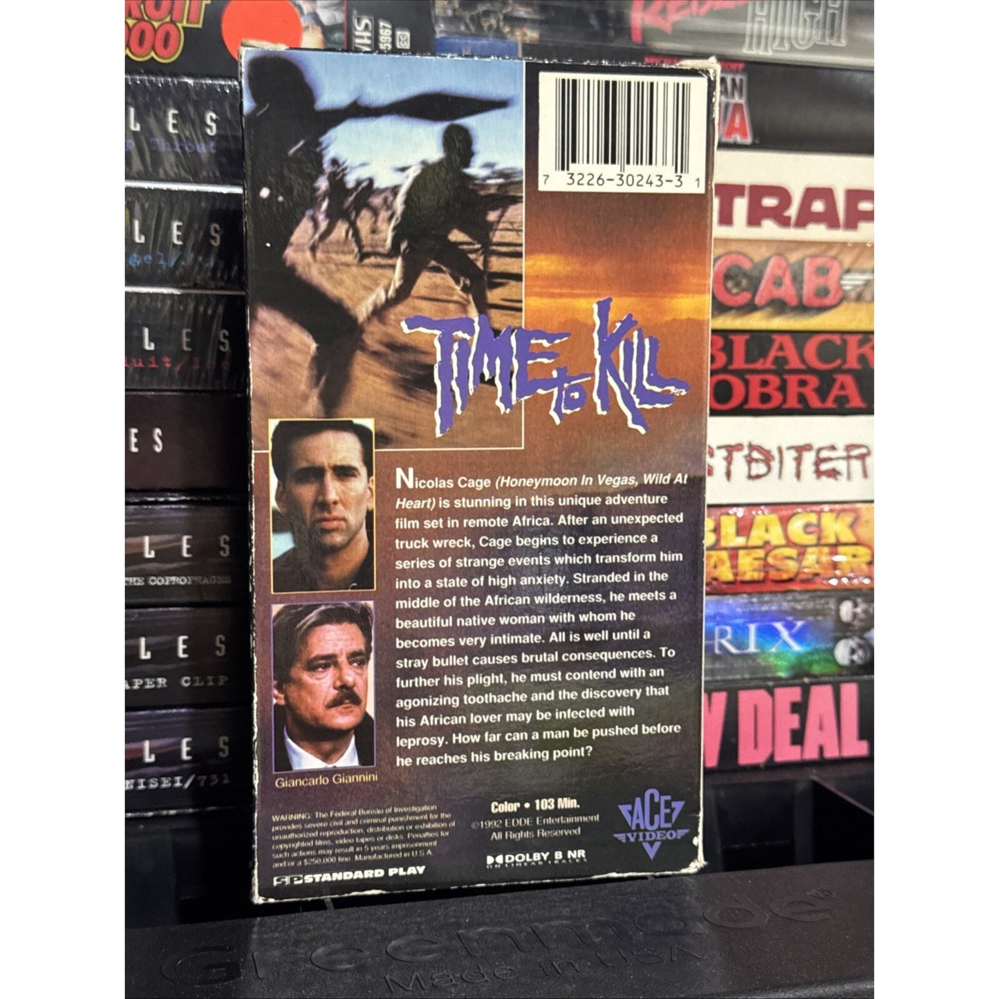 Time To Kill - VHS Used
