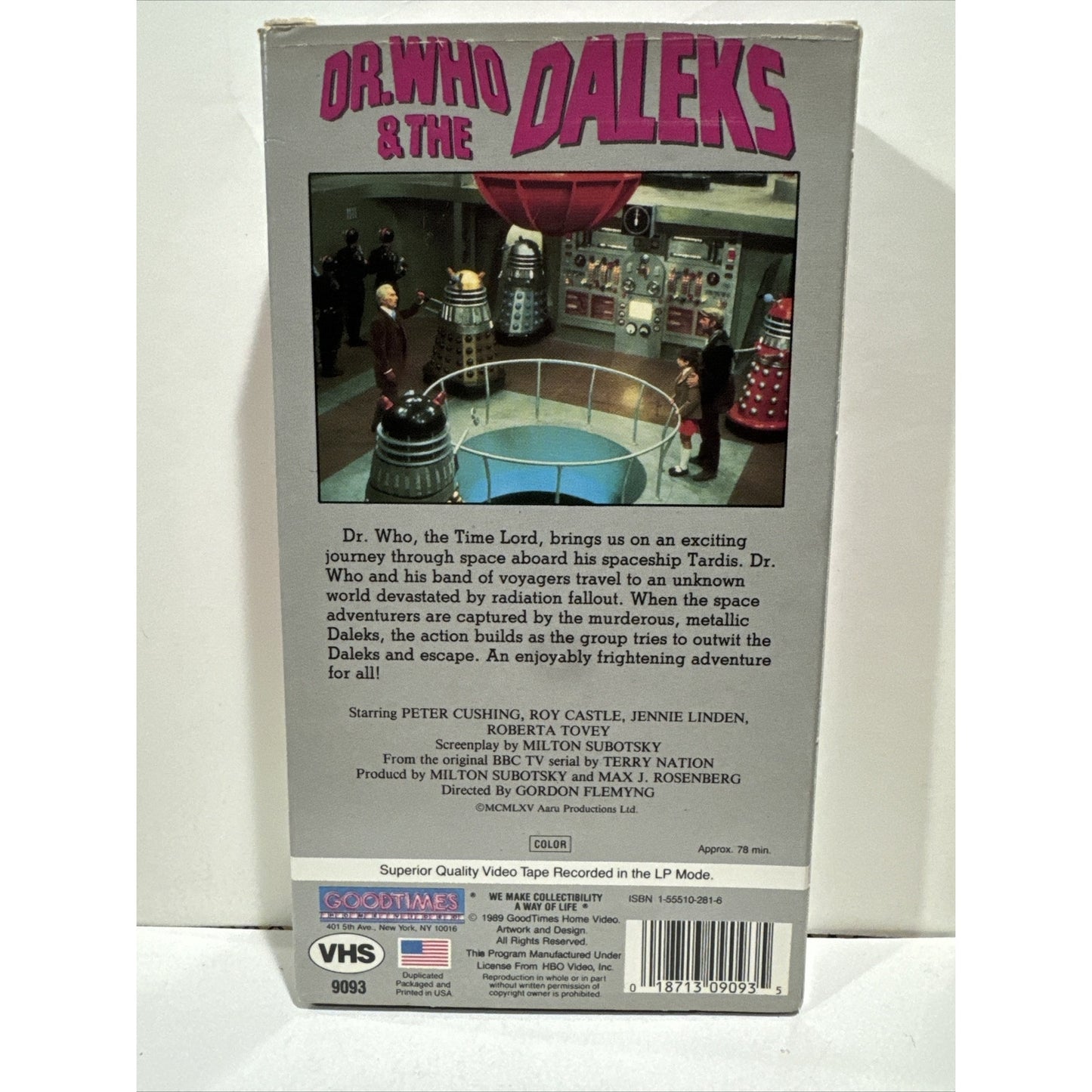 Dr. Who & The Daleks - VHS Used
