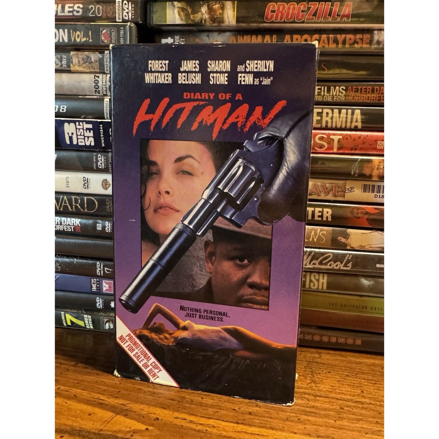 Diary of a Hitman Promo Screener - VHS Used