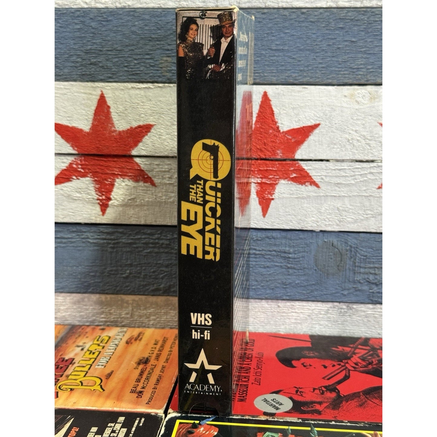 Quicker Than The Eye Promo Screener - VHS Used