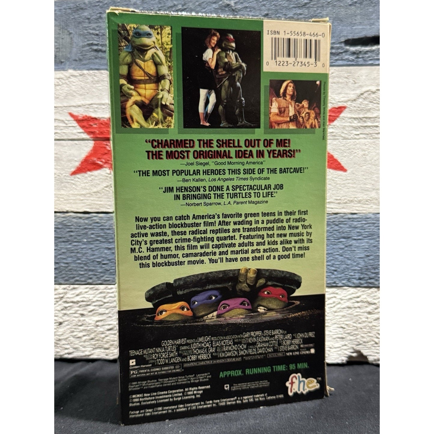 Teenage Mutant Ninja Turtles The Movie - VHS Used