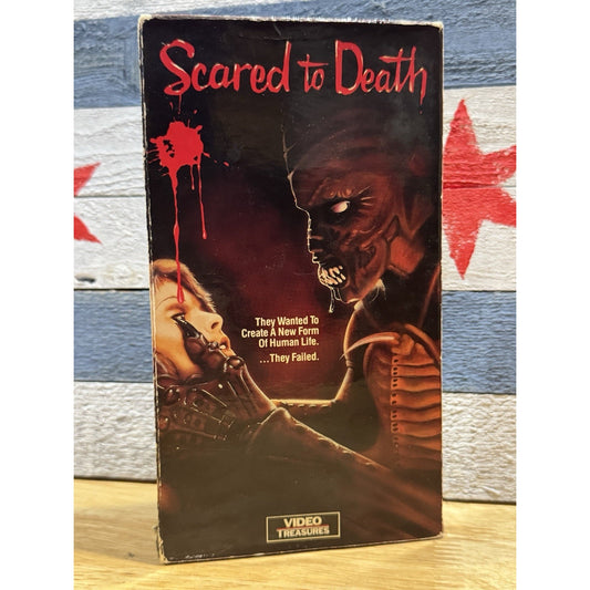 Scared To Death - Video Treasures VHS Used