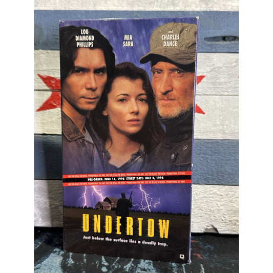 Undertow - Promo Screener VHS Used