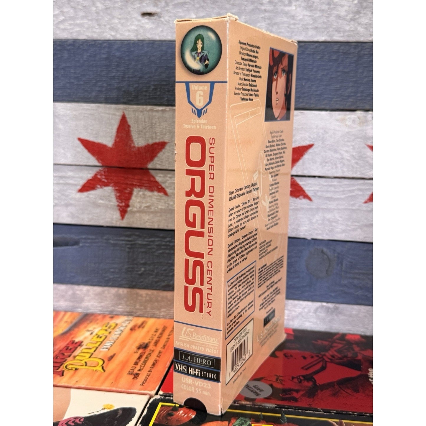Super Dimension Century Orguss Volume 6 - VHS Used