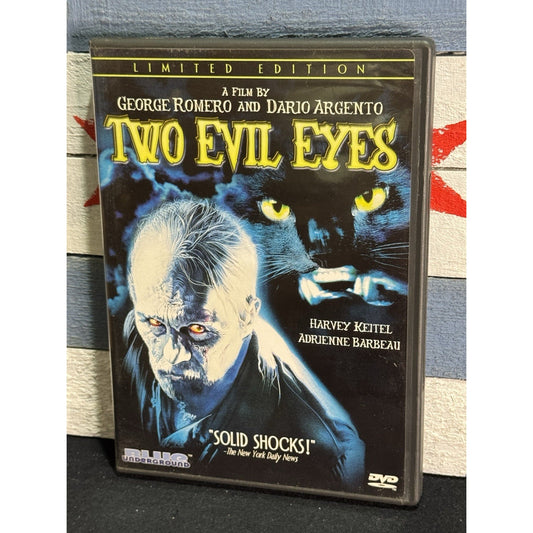 Two Evil Eyes  - Blue Underground DVD Used