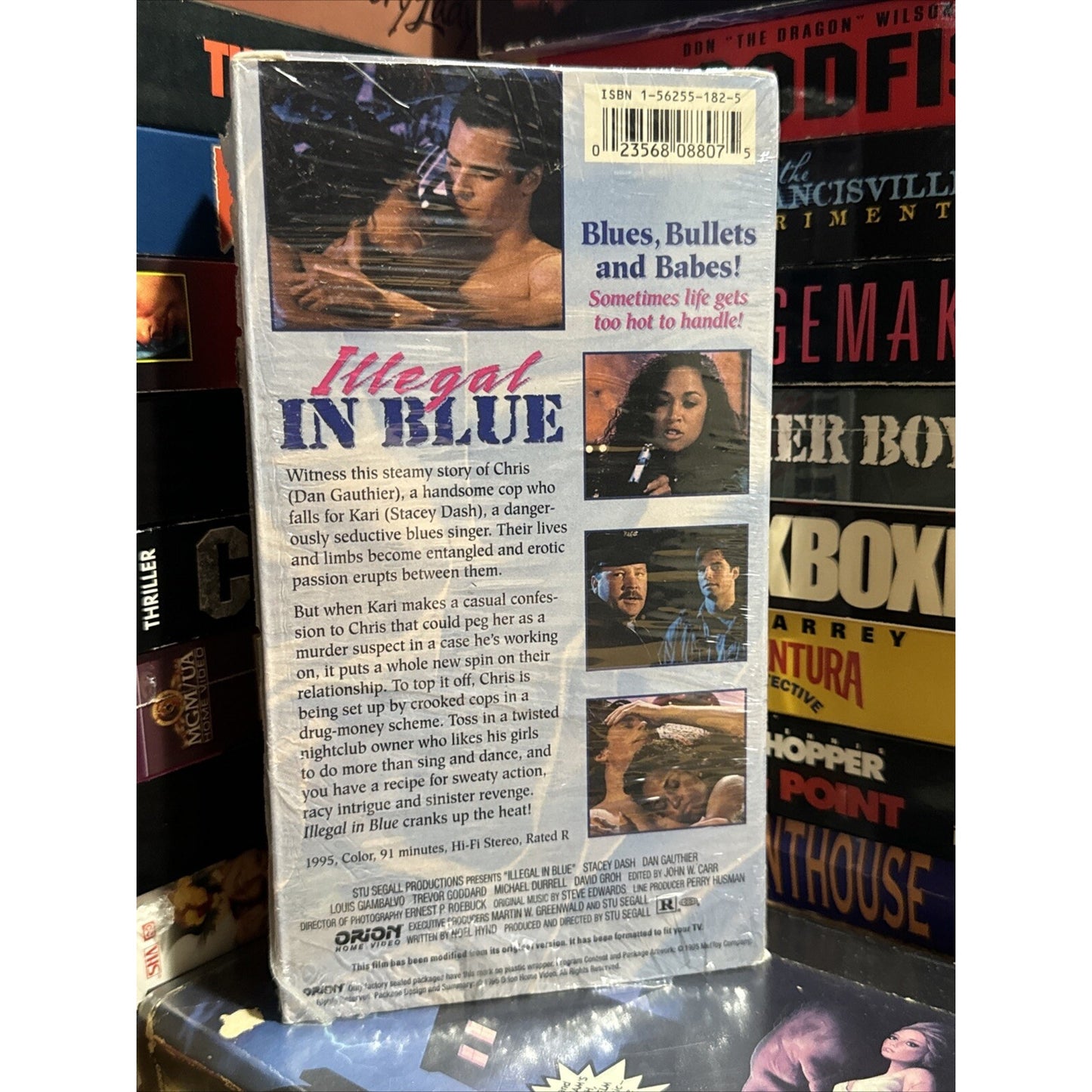 Illegal in Blue - VHS Used