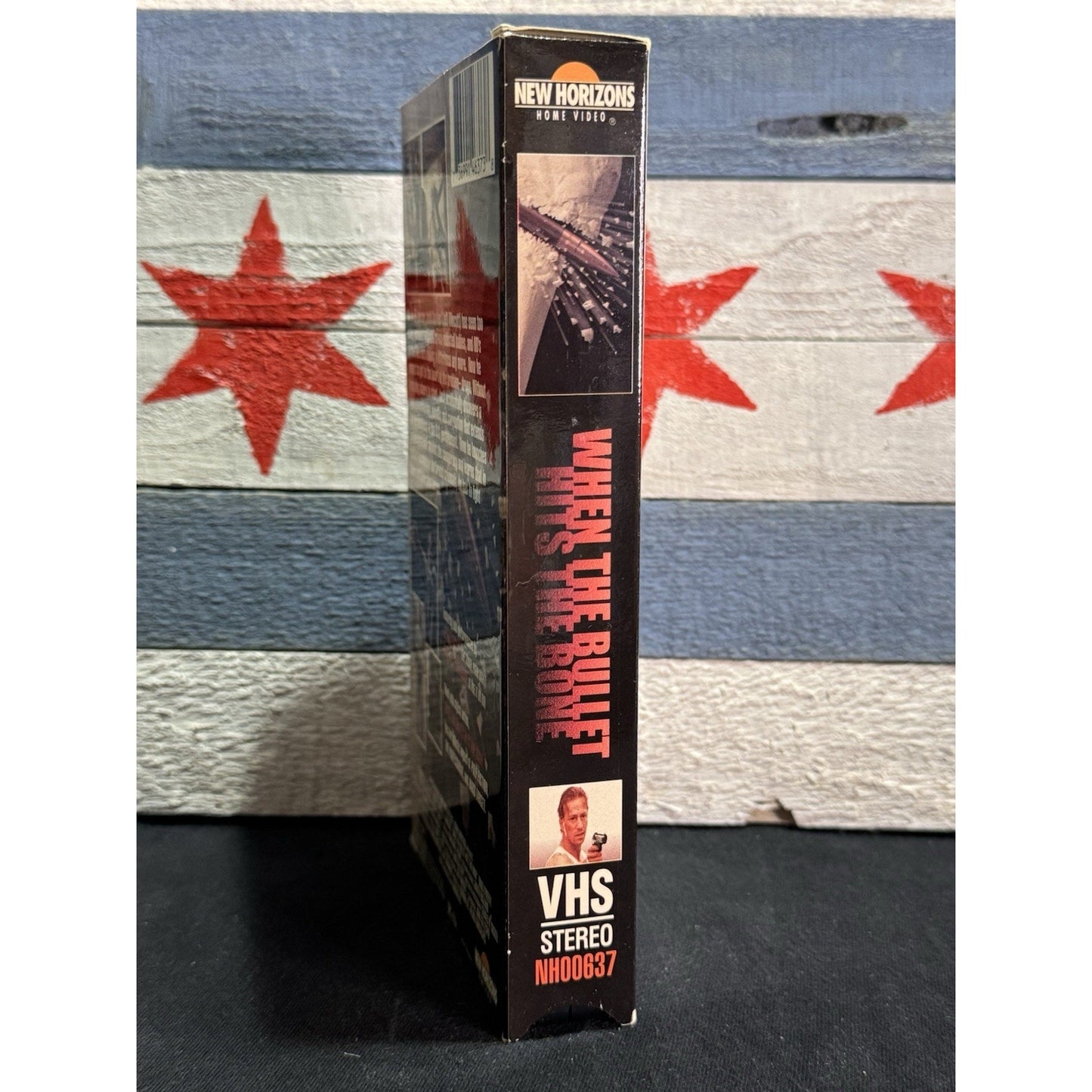 When the Bullet Hits the Bone - VHS Used