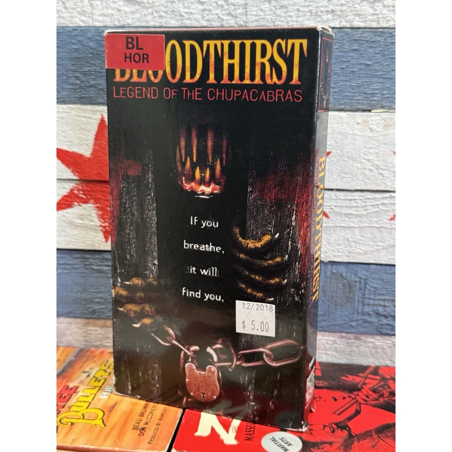 Bloodthirst: Legend of the Chupacabras - VHS Used