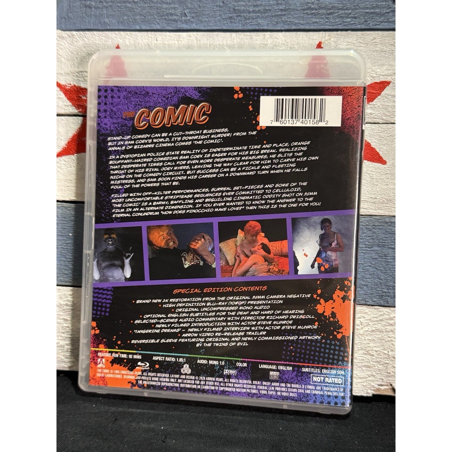 The Comic - Arrow Video Blu Ray