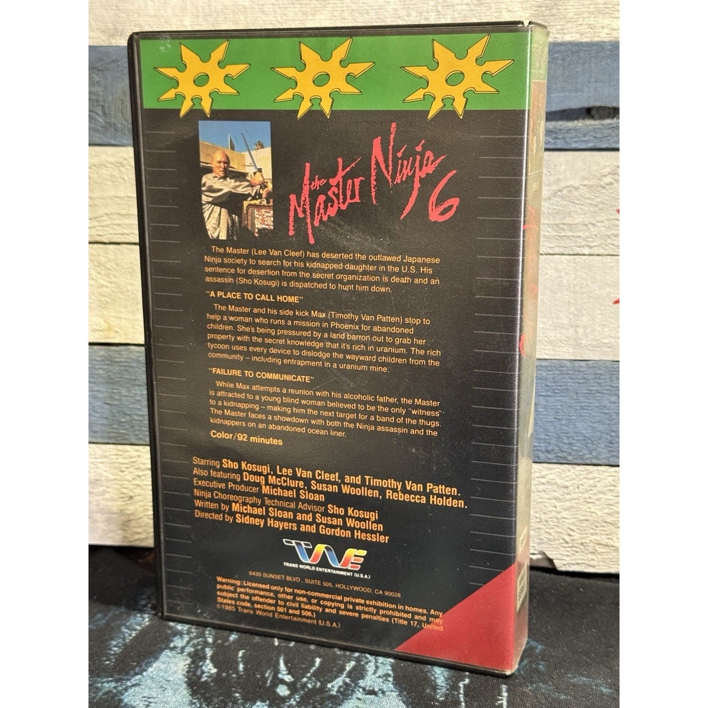 The Master Ninja 6 - BETAMAX