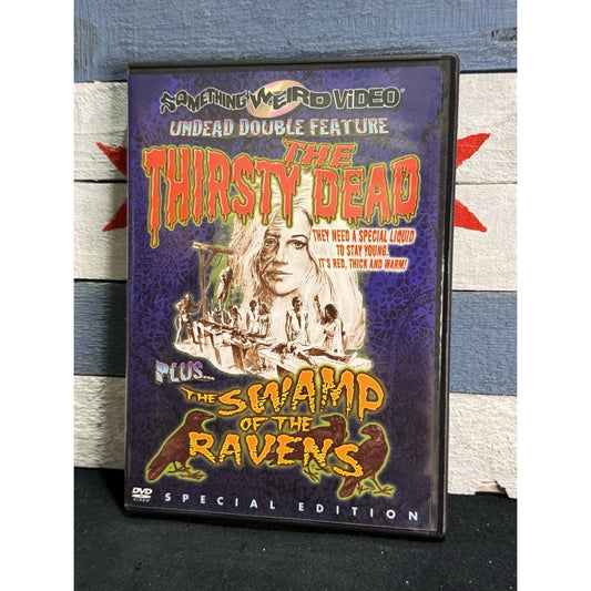 The Thirsty Dead/Swamp of the Ravens - Something Weird Video DVD Used