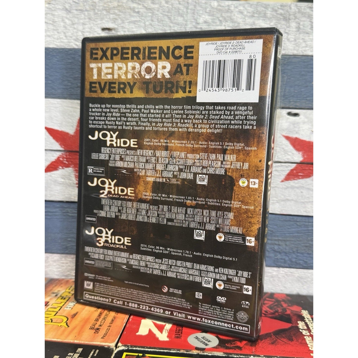 Joy Ride 1, 2 3 - DVD Used