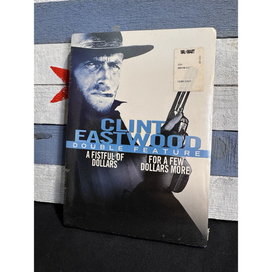 Clint Eastwood Double Feature: A Fistful of Dollars & A Few Dollars More - DVD