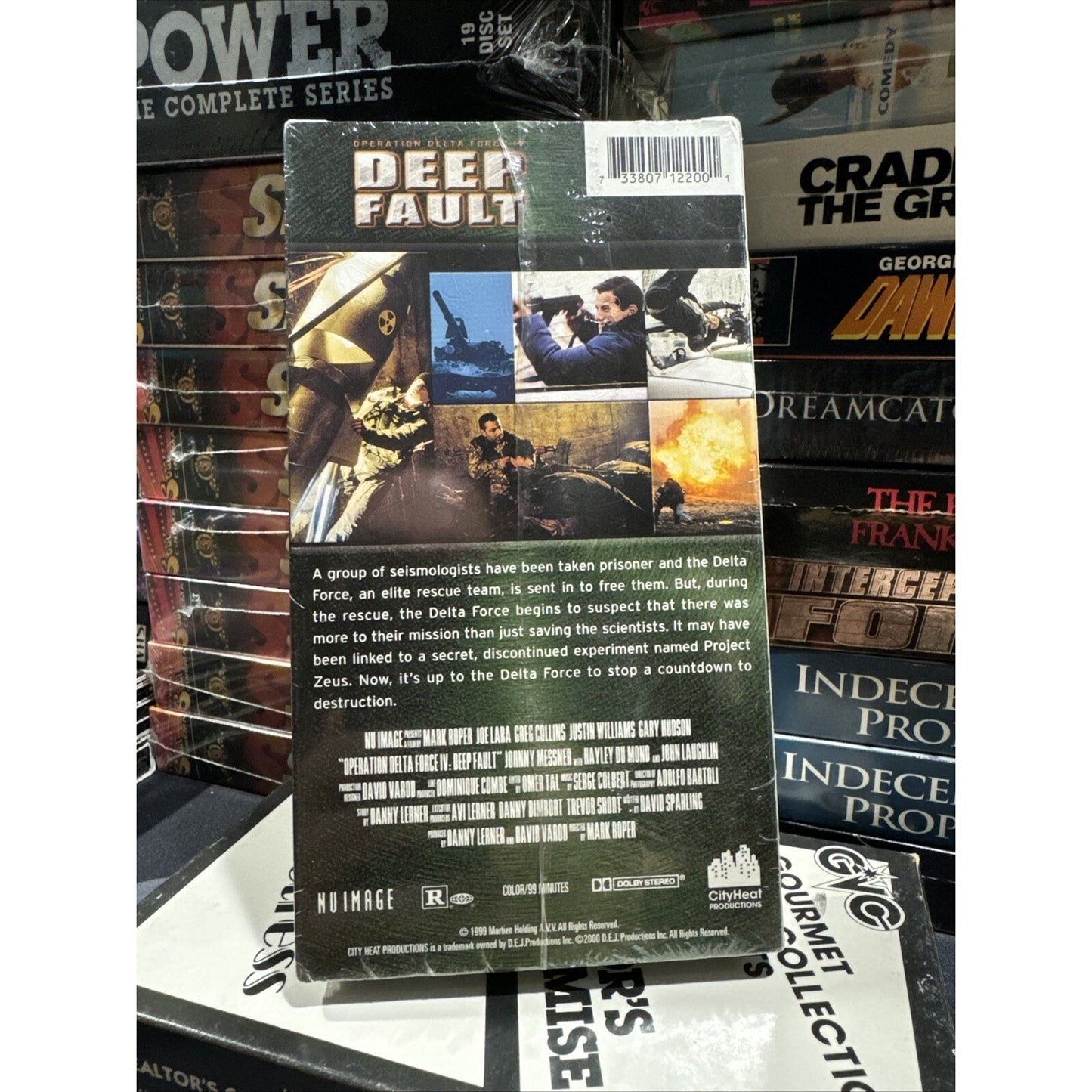 Deep Fault : Operation Delta Force IV VHS 1999 New Sealed