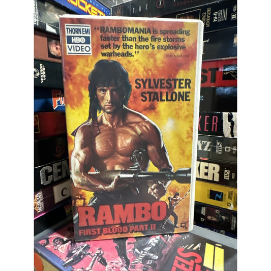 Rambo First Blood Part II - VHS Used
