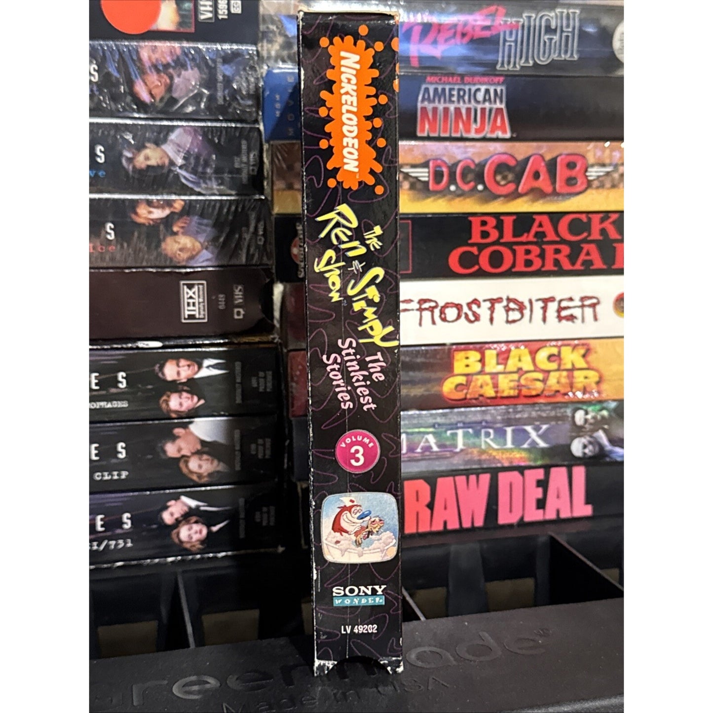 The Ren Stimpy Show The Stinkiest Stories Vol. 3 : 3 Yucky Yarns - VHS Used