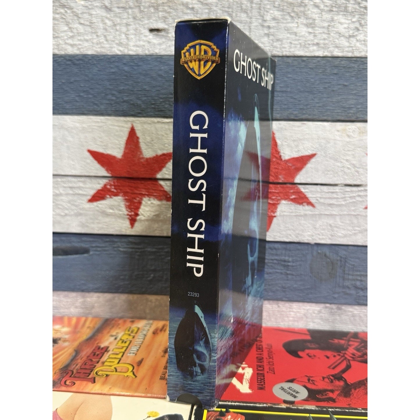 Ghost Ship VHS 2002 Horror Warner Bros Video