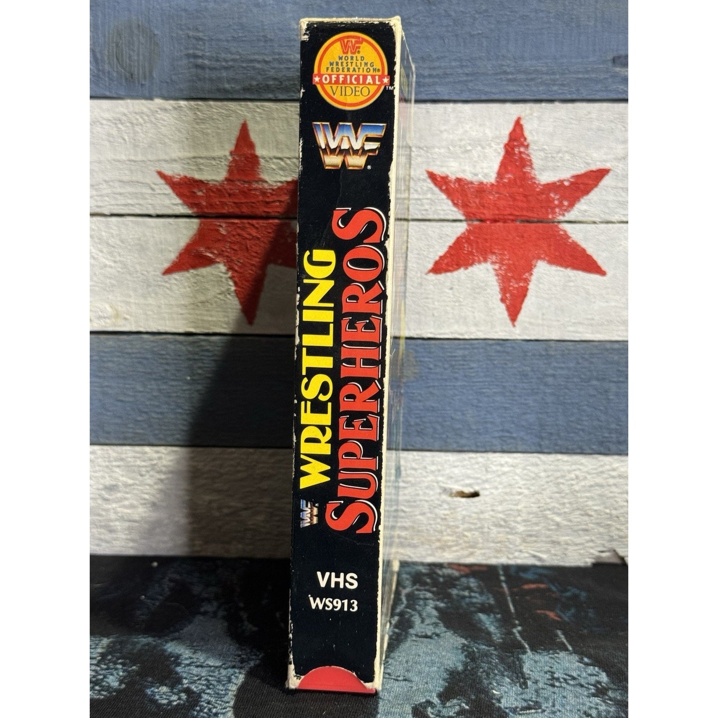 WWF Wrestling Superheroes - VHS Used