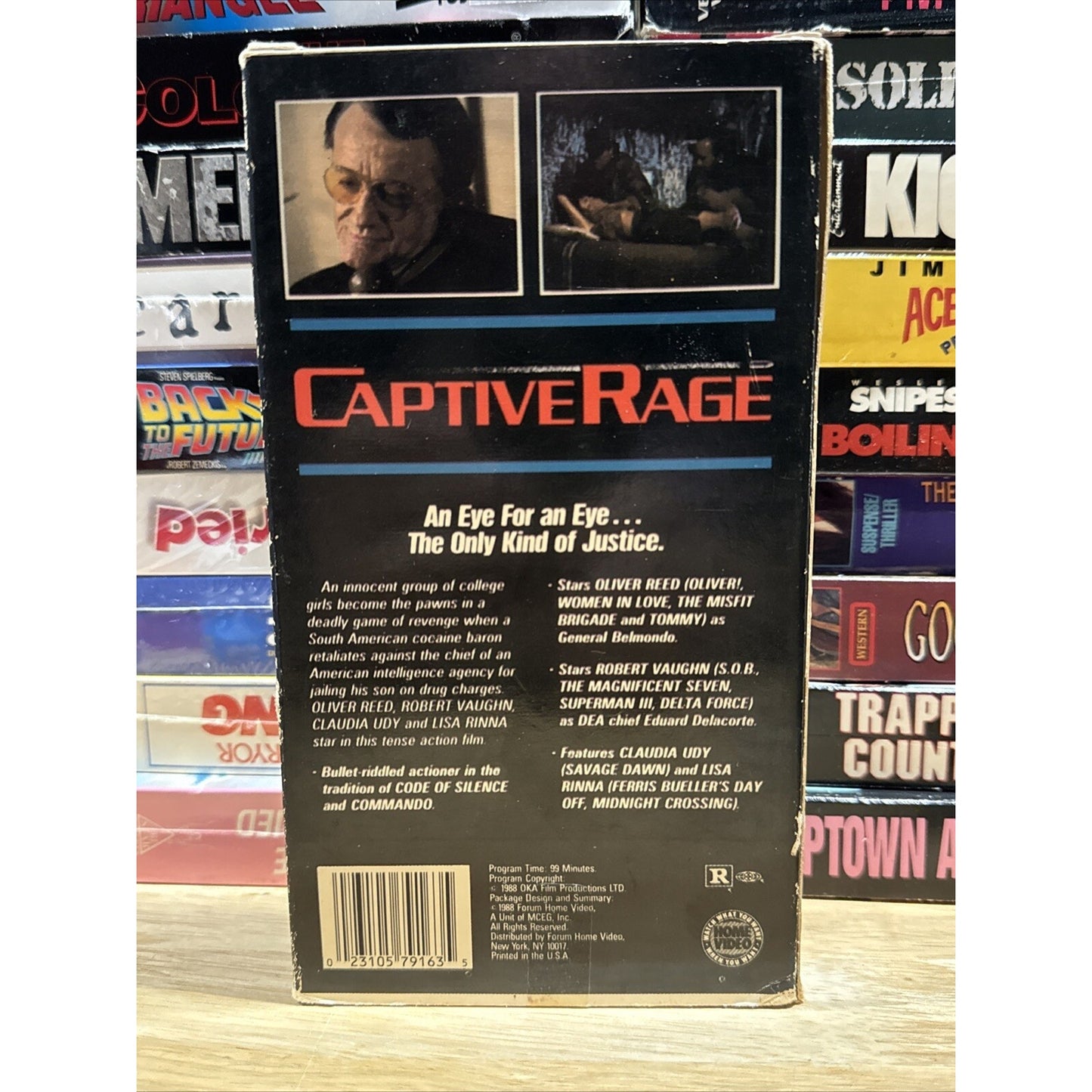 Captive Rage - VHS Used