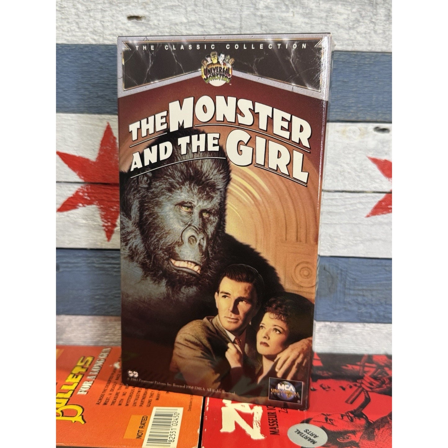 The Monster and the Girl - VHS Used