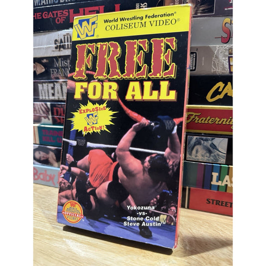 WWF Free For All - VHS Used