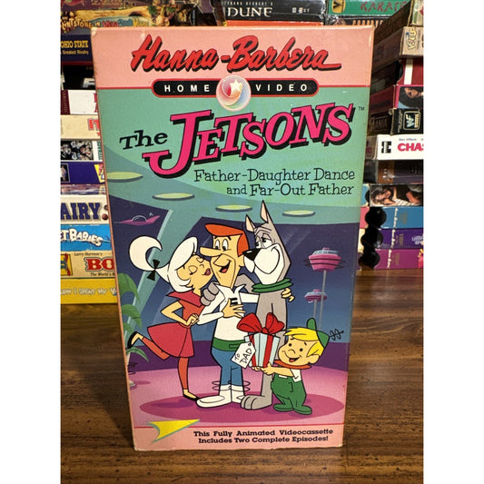 The Jetsons Father-Daughter Dance & Far-Out Father - VHS Used