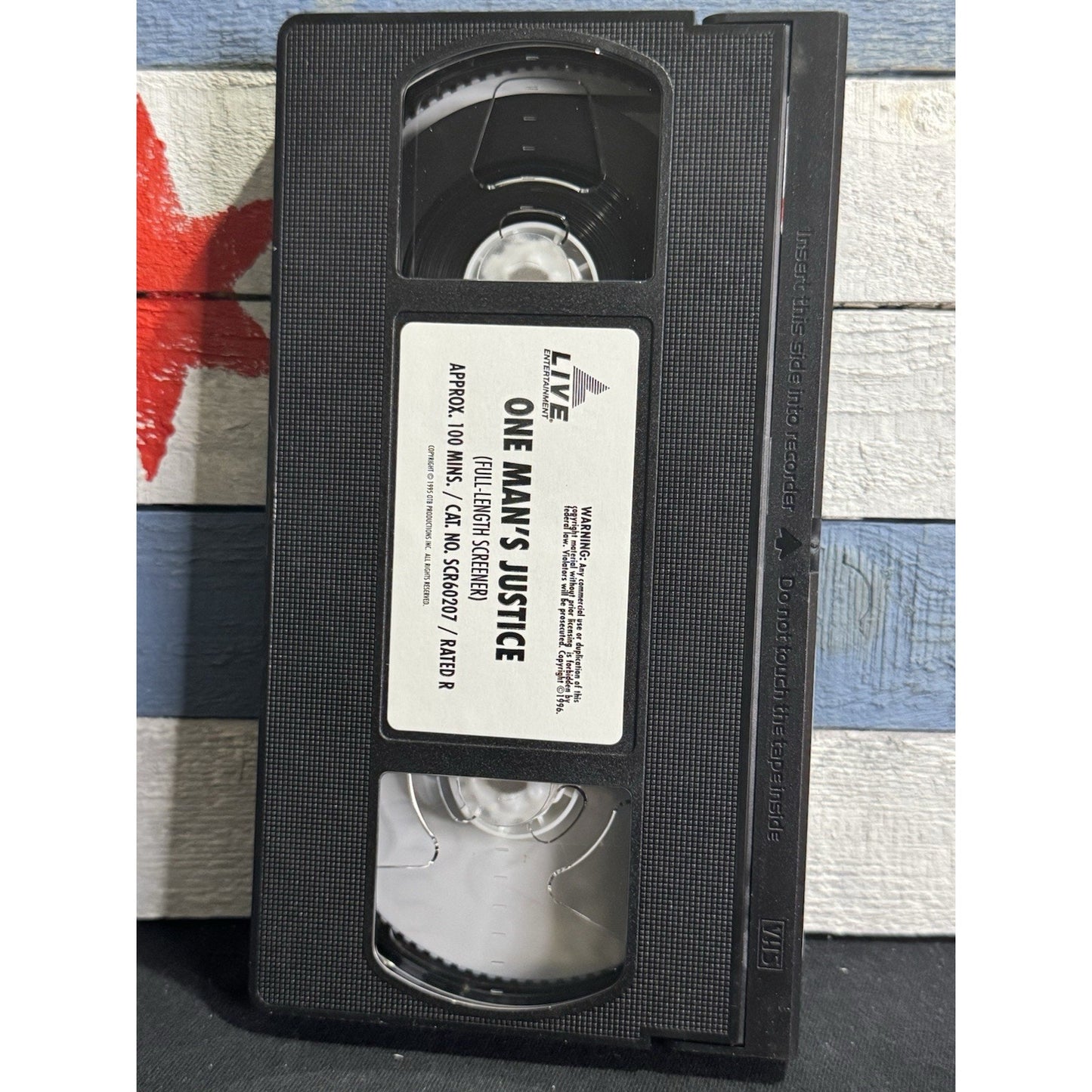 One Man's Justice - VHS Used