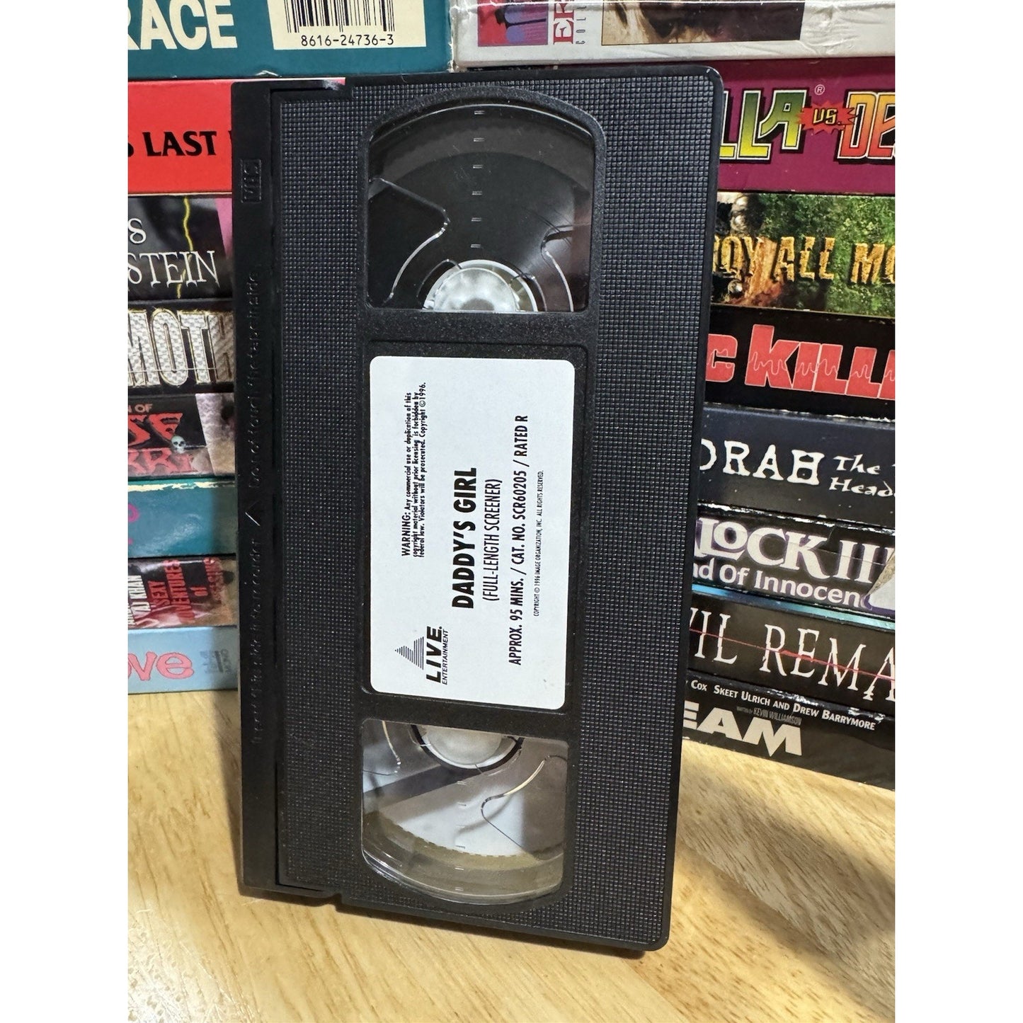 Daddy’s Girl Promo Screener - VHS