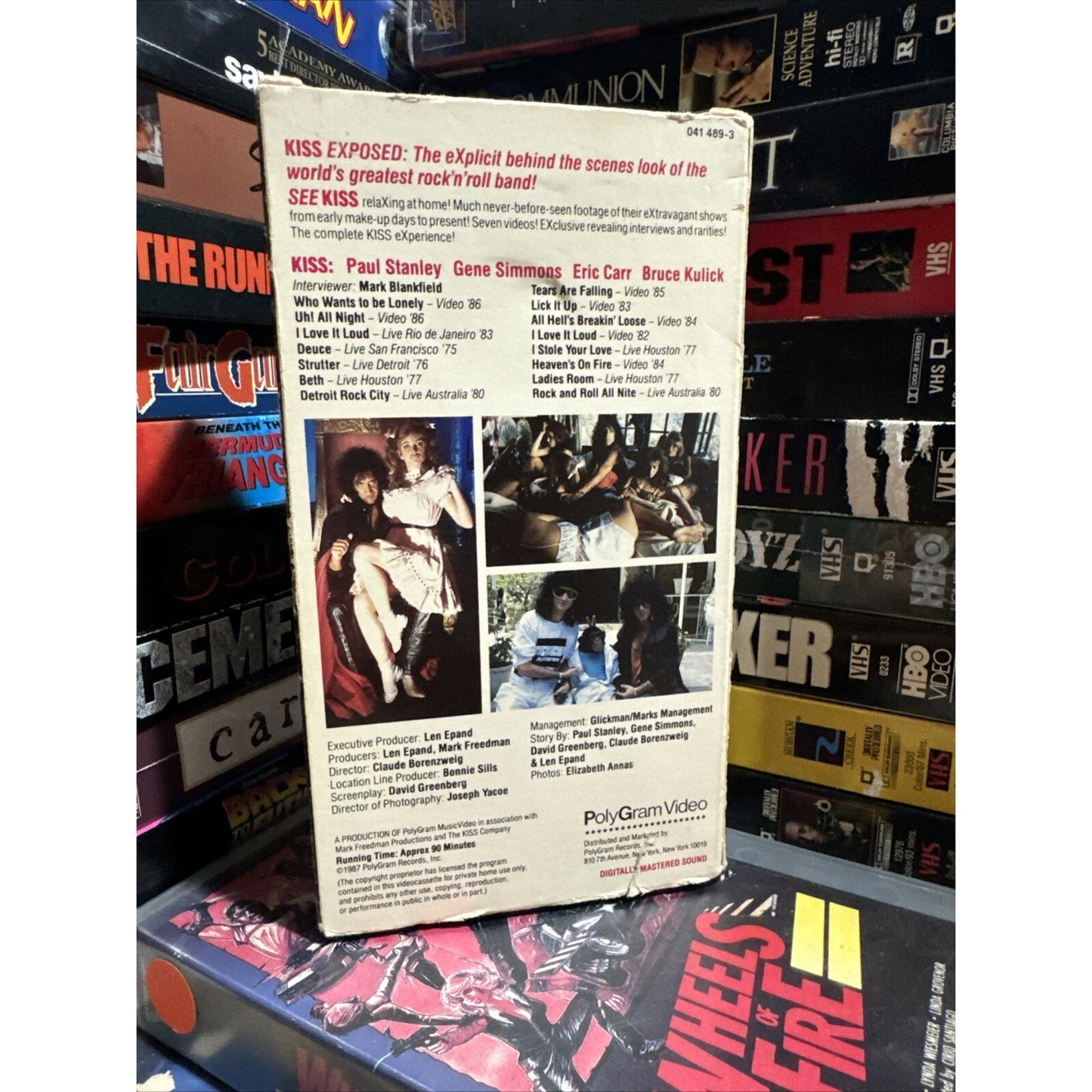KISS Exposed - VHS Used