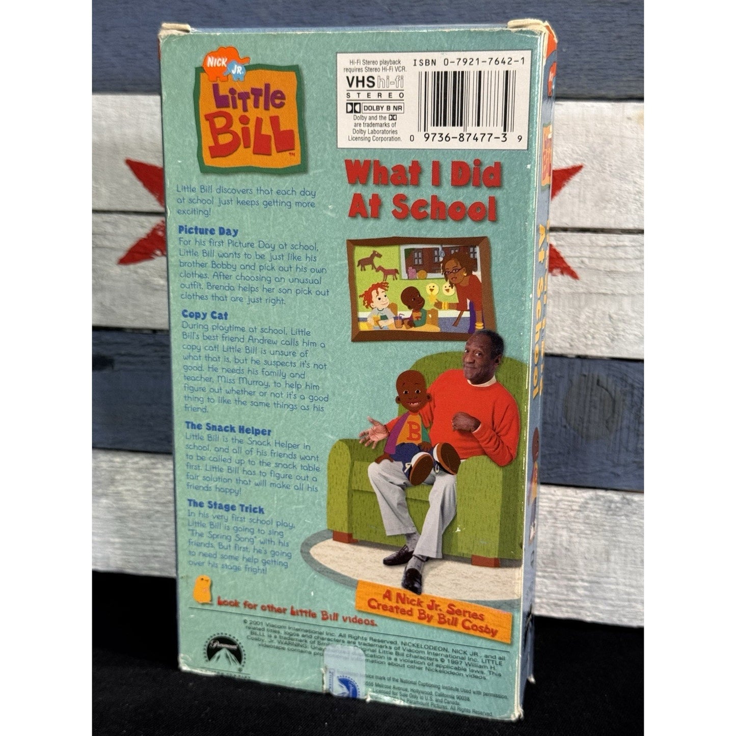 Little Bill : What I Did at School - VHS Used
