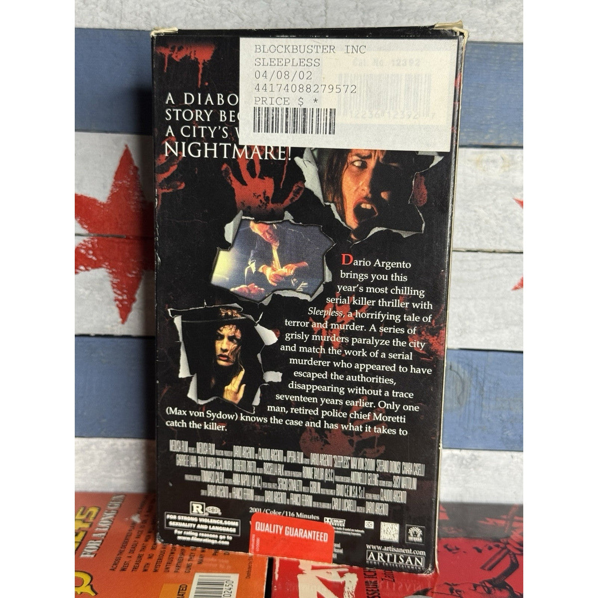 Sleepless - VHS Used