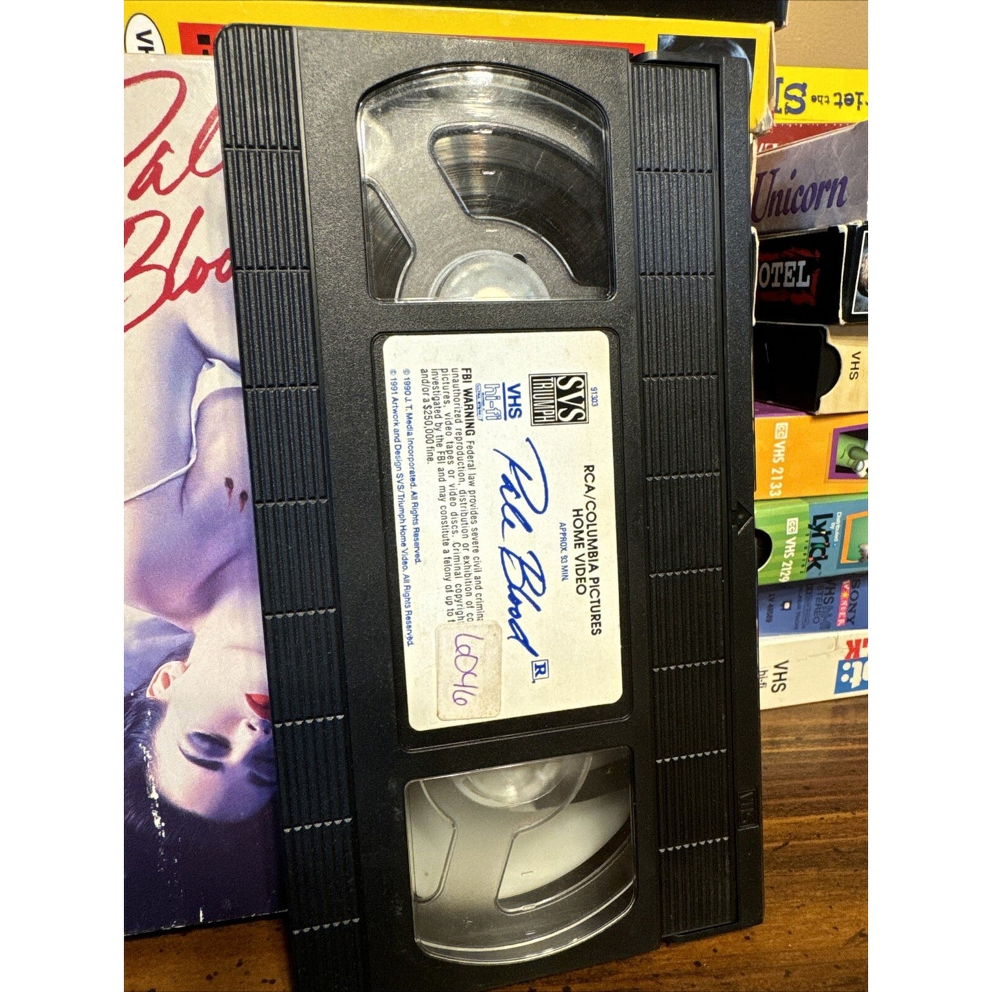 Pale Blood - VHS Used